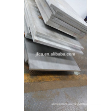 Hoja de aluminio acabado de fábrica 6063 para la aplicación de la decoración